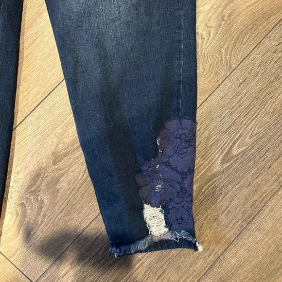 Lane Bryant Lace Skinny Jeans - Picture 3 of 5